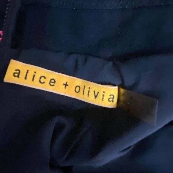 Alice & Olivia Peplum Shovan Embroidered Dress - Picture 8 of 8